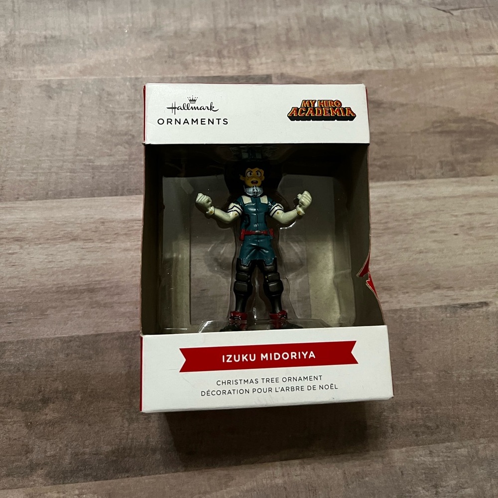 Hallmark Izuku Midoriya Christmas Tree Ornament - Blue and Black NEW